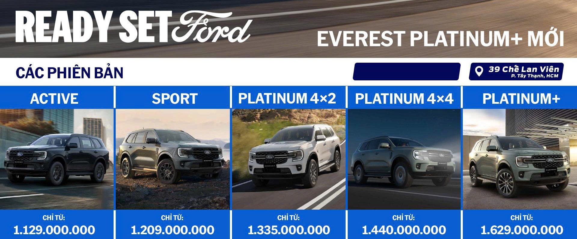 giá Ford Everest